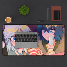 Load image into Gallery viewer, Kemono Jihen Mouse Pad (Desk Mat) With Laptop
