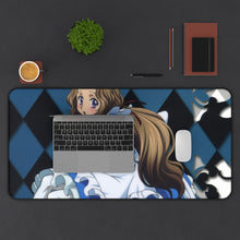 Load image into Gallery viewer, Code Geass Nunnally Lamperouge Mouse Pad (Desk Mat) With Laptop
