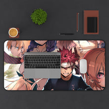 Charger l&#39;image dans la galerie, Rindō Kobayashi Alice Nakiri Erina Nakiri and Takumi Aldini Mouse Pad (Desk Mat) With Laptop
