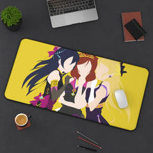 Load image into Gallery viewer, Love Live! Maki Nishikino, Umi Sonoda, Eri Ayase Mouse Pad (Desk Mat) On Desk
