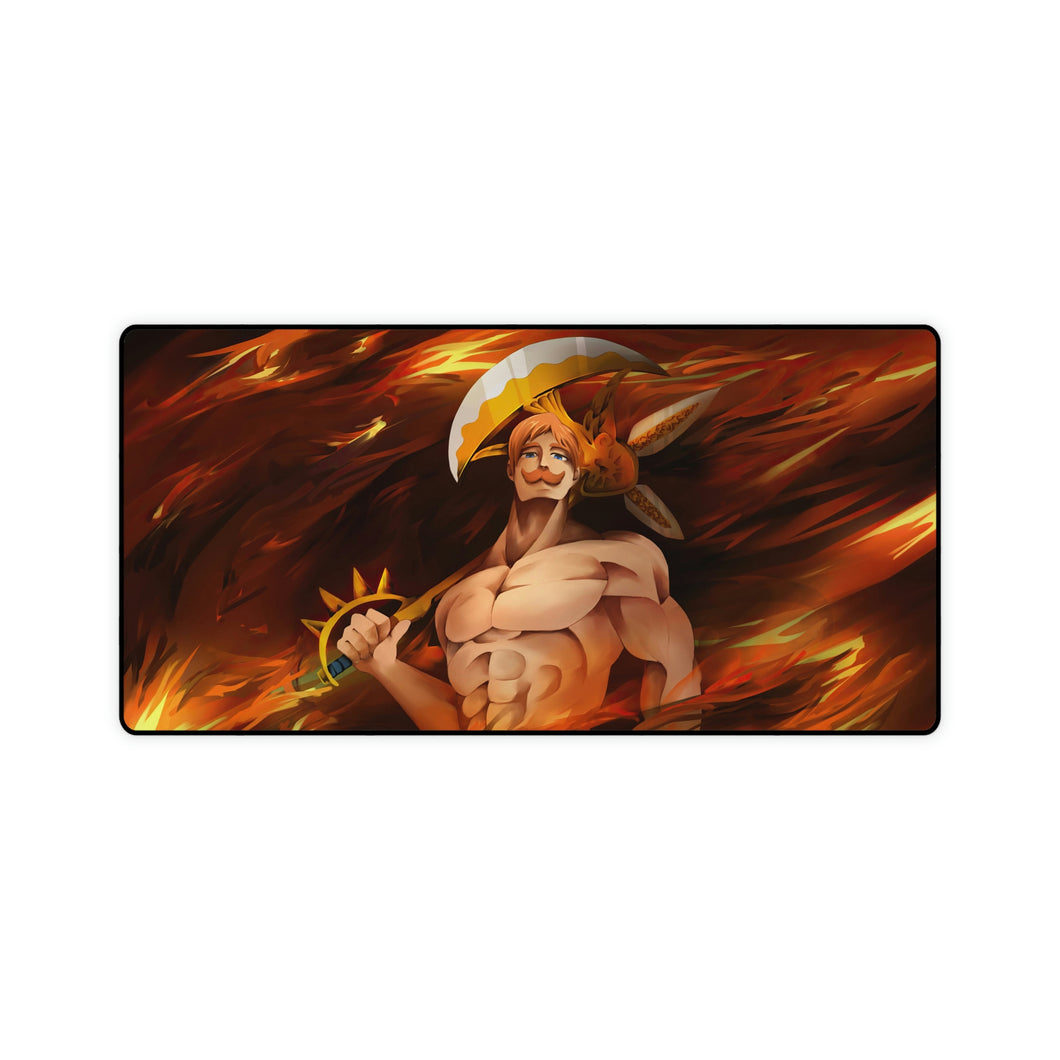 Escanor, Divine Axe Rhitta, Nanatsu no Taizai, Mouse Pad (Desk Mat)