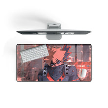 Load image into Gallery viewer, My Hero Academia Katsuki Bakugou Mouse Pad (Desk Mat) On Desk
