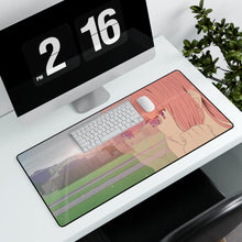 Load image into Gallery viewer, Girly Air Force Mouse Pad (Desk Mat) With Laptop
