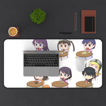Load image into Gallery viewer, Monogatari (Series) Mouse Pad (Desk Mat) With Laptop
