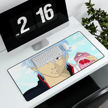 Load image into Gallery viewer, Gintama Gintoki Sakata Mouse Pad (Desk Mat) With Laptop
