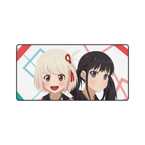 Lycoris Recoil Takina Inoue, Chisato Nishikigi Mouse Pad (Desk Mat)