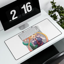 Load image into Gallery viewer, Miss Kobayashi's Dragon Maid Kobayashi, Kobayashi-san Chi No Maid Dragon, Miss Kobayashi S Dragon Maid, Tohru Mouse Pad (Desk Mat) With Laptop

