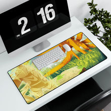 Load image into Gallery viewer, Naruto Uzumaki and Kurama Mouse Pad (Desk Mat) With Laptop
