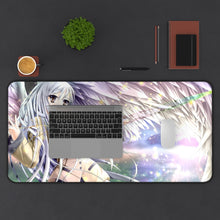 Load image into Gallery viewer, Angel Beats! Kanade Tachibana Mouse Pad (Desk Mat) With Laptop
