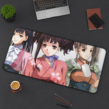 Load image into Gallery viewer, Kabaneri Of The Iron Fortress Mouse Pad (Desk Mat) On Desk
