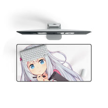 Load image into Gallery viewer, EroManga-Sensei Mouse Pad (Desk Mat) On Desk
