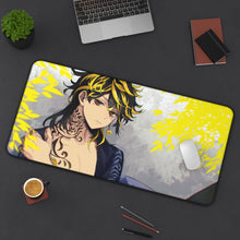 Load image into Gallery viewer, Tokyo Revengers Kazutora Hanemiya Mouse Pad (Desk Mat) On Desk

