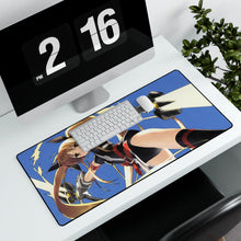 Load image into Gallery viewer, Magical Girl Lyrical Nanoha Mouse Pad (Desk Mat) With Laptop
