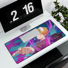 Load image into Gallery viewer, Mob Psycho 100 Arataka Reigen, Shigeo Kageyama Mouse Pad (Desk Mat) With Laptop
