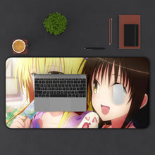 Load image into Gallery viewer, To Love Ru Mouse Pad (Desk Mat) With Laptop
