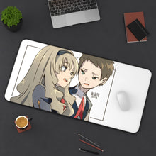 Load image into Gallery viewer, Darling In The FranXX Mouse Pad (Desk Mat) On Desk
