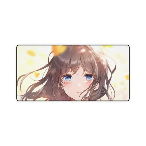 Anime Girl Mouse Pad (Desk Mat)