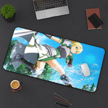 Load image into Gallery viewer, Leafa Mouse Pad (Desk Mat) On Desk
