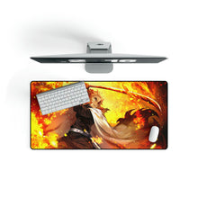 Load image into Gallery viewer, Kyojuro Flame Hashira Demon Mouse Pad (Desk Mat)
