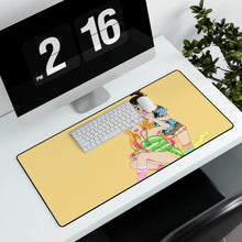 Load image into Gallery viewer, Nisekoi Chitoge Kirisaki, Kosaki Onodera Mouse Pad (Desk Mat) With Laptop
