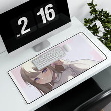 Load image into Gallery viewer, Anime Girl Mouse Pad (Desk Mat) With Laptop

