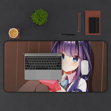 Load image into Gallery viewer, Masamune-kun&#39;s Revenge Aki Adagaki Mouse Pad (Desk Mat) With Laptop
