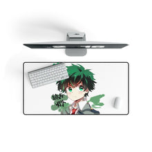 Load image into Gallery viewer, My Hero Academia Izuku Midoriya Mouse Pad (Desk Mat) On Desk
