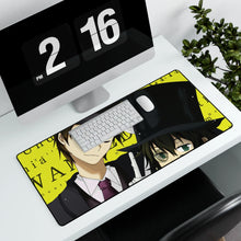Load image into Gallery viewer, Hōtarō Oreki  Satoshi Fukube As Detectives Mouse Pad (Desk Mat) With Laptop

