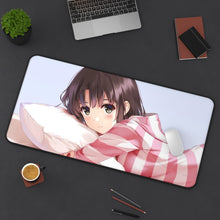 Load image into Gallery viewer, Saekano: How To Raise A Boring Girlfriend Mouse Pad (Desk Mat) On Desk

