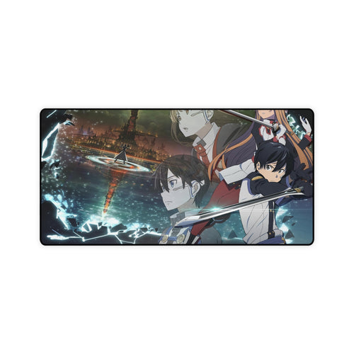 Sword Art Online Kazuto Kirigaya, Asuna Yuuki Mouse Pad (Desk Mat)