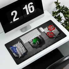 Load image into Gallery viewer, Attack on Titan Logo Mouse Pad (Desk Mat)
