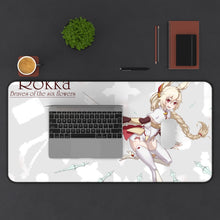 Load image into Gallery viewer, Rokka: Braves of the Six Flowers - Nashetania Mouse Pad (Desk Mat) With Laptop
