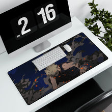 Load image into Gallery viewer, My Hero Academia Izuku Midoriya, Katsuki Bakugou Mouse Pad (Desk Mat) With Laptop
