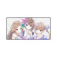 Anime Blue Reflection Mouse Pad (Desk Mat)