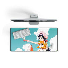 Load image into Gallery viewer, Mahoromatic Mouse Pad (Desk Mat) On Desk
