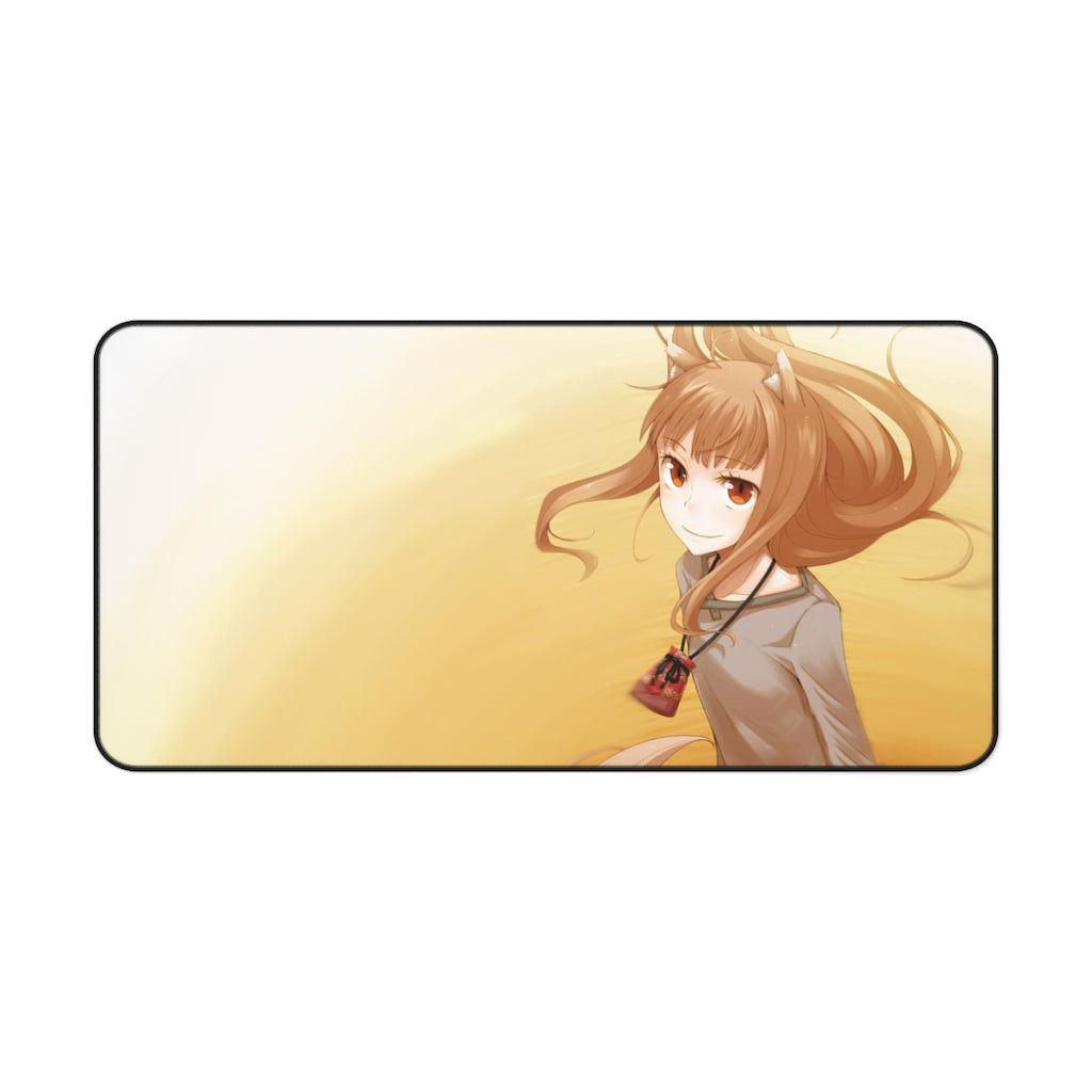 Spice And Wolf Mouse Pad (Desk Mat)