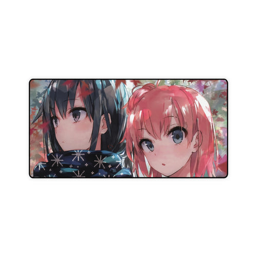 My Teen Romantic Comedy SNAFU Yukino Yukinoshita, Yui Yuigahama Mouse Pad (Desk Mat)