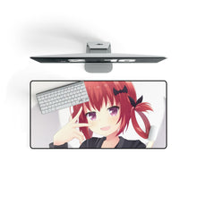 Load image into Gallery viewer, Anime Gabriel DropOut Mouse Pad (Desk Mat) On Desk
