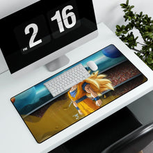 Load image into Gallery viewer, Goku Mouse Pad (Desk Mat) With Laptop
