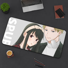 Load image into Gallery viewer, Spy X Family Mouse Pad (Desk Mat) On Desk

