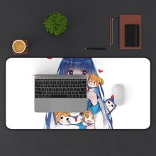 Load image into Gallery viewer, Pop Team Epic Mouse Pad (Desk Mat) With Laptop
