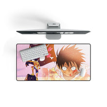 Load image into Gallery viewer, One Piece Monkey D. Luffy Mouse Pad (Desk Mat) On Desk
