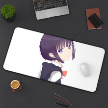Load image into Gallery viewer, Kuzu No Honkai Hanabi Yasuraoka Mouse Pad (Desk Mat) On Desk
