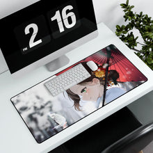 Load image into Gallery viewer, Anime Girl Mouse Pad (Desk Mat) With Laptop

