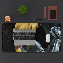 Load image into Gallery viewer, FullMetal Alchemist Mouse Pad (Desk Mat) With Laptop
