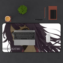 Load image into Gallery viewer, Monogatari (Series) Mouse Pad (Desk Mat) With Laptop
