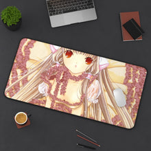 Load image into Gallery viewer, Chobits Mouse Pad (Desk Mat) On Desk

