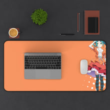 Load image into Gallery viewer, Monogatari (Series) Mouse Pad (Desk Mat) With Laptop
