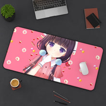 Load image into Gallery viewer, Maika Sakuranomiya Mouse Pad (Desk Mat) On Desk
