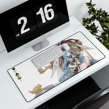 Load image into Gallery viewer, Anime Girl Mouse Pad (Desk Mat) With Laptop
